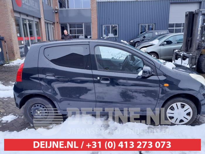 Nissan Pixo 1.0 12V Sloopvoertuig (2009, Zwart)