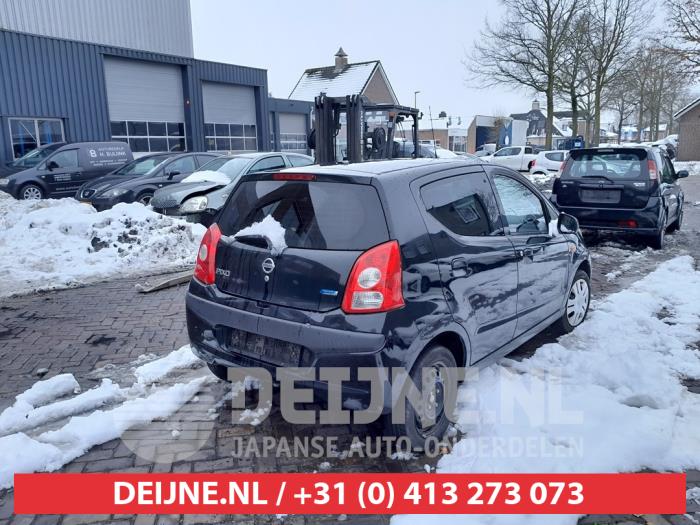 Nissan Pixo 1.0 12V Sloopvoertuig (2009, Zwart)