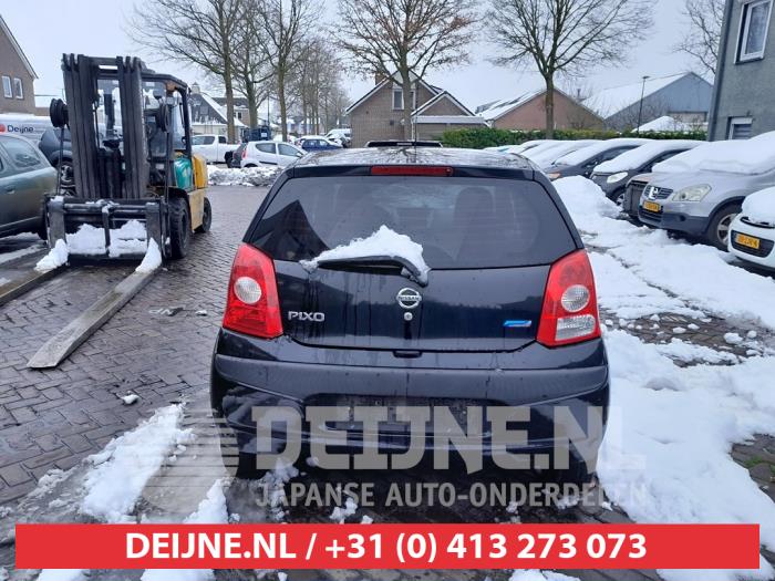 Nissan Pixo 1.0 12V Sloopvoertuig (2009, Zwart)