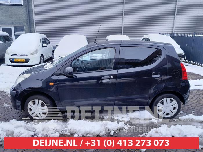 Nissan Pixo 1.0 12V Sloopvoertuig (2009, Zwart)