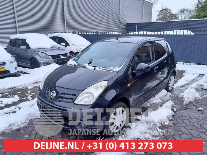 Nissan Pixo 1.0 12V Sloopvoertuig (2009, Zwart)