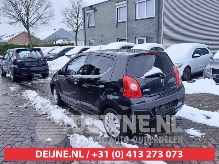 Nissan Pixo 1.0 12V Sloopvoertuig (2009, Zwart)