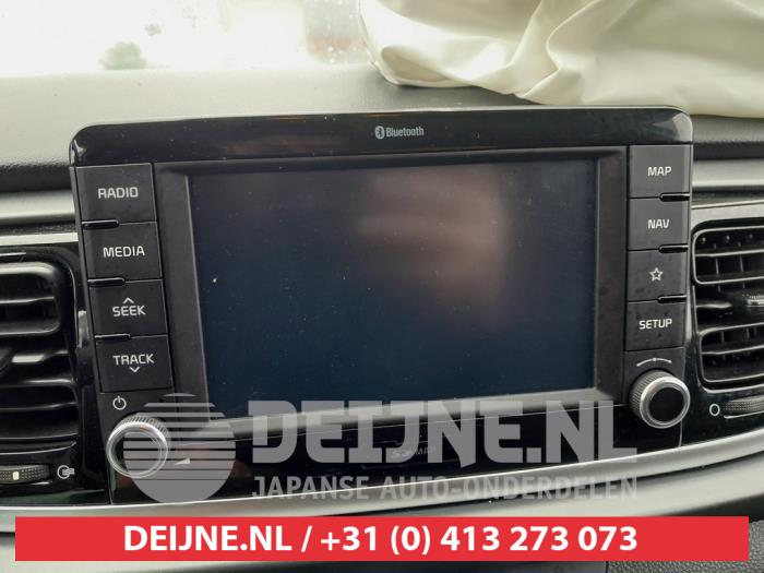 Kia Rio IV 1.0i T-GDi 100 12V Sloopvoertuig (2017, Zwart)