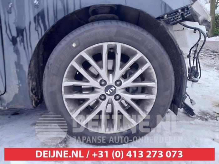 Kia Rio IV 1.0i T-GDi 100 12V Sloopvoertuig (2017, Zwart)