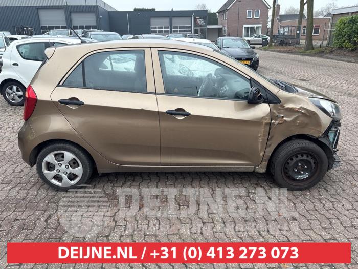 Kia Picanto 1.2 16V Sloopvoertuig (2011, Bruin)