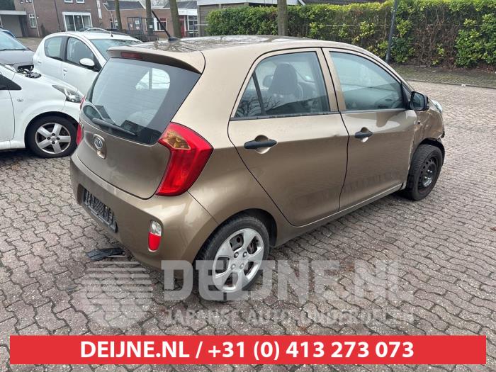 Kia Picanto 1.2 16V Sloopvoertuig (2011, Bruin)