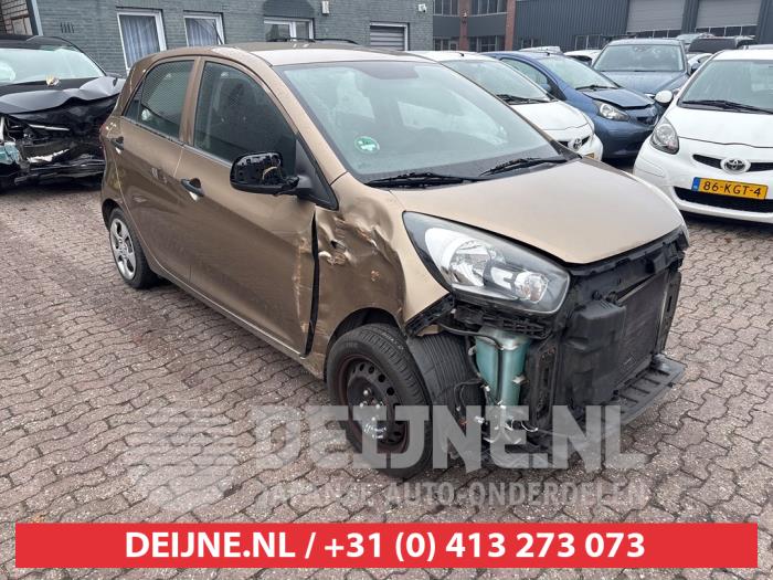 Kia Picanto 1.2 16V Sloopvoertuig (2011, Bruin)