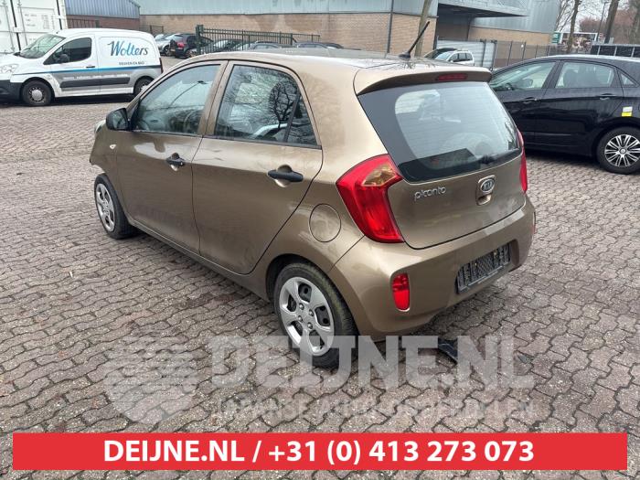 Kia Picanto 1.2 16V Sloopvoertuig (2011, Bruin)