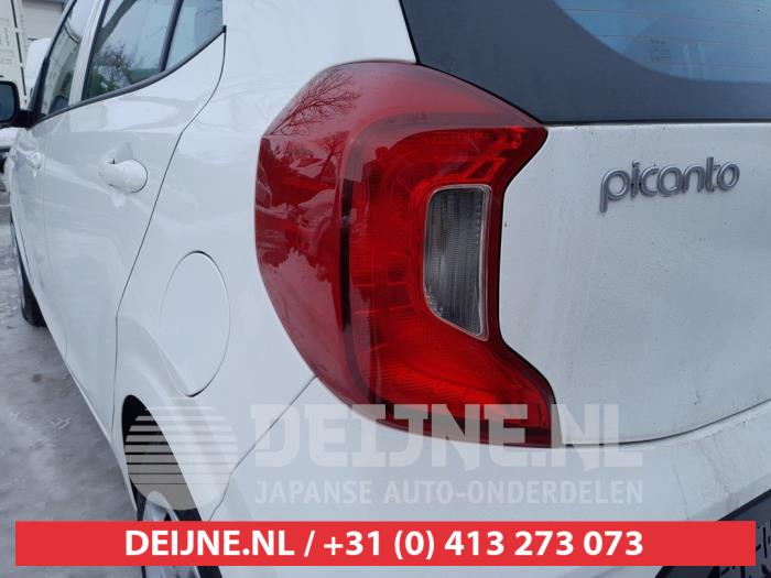 Kia Picanto 1.0 DPi 12V Sloopvoertuig (2021, Wit)