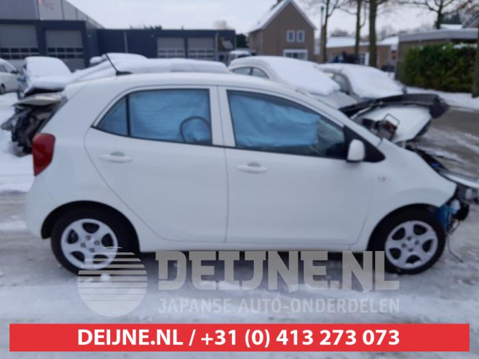 Kia Picanto 1.0 DPi 12V Sloopvoertuig (2021, Wit)
