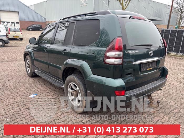 Toyota Land Cruiser 3.0 D-4D 16V Sloopvoertuig (2007, Groen)