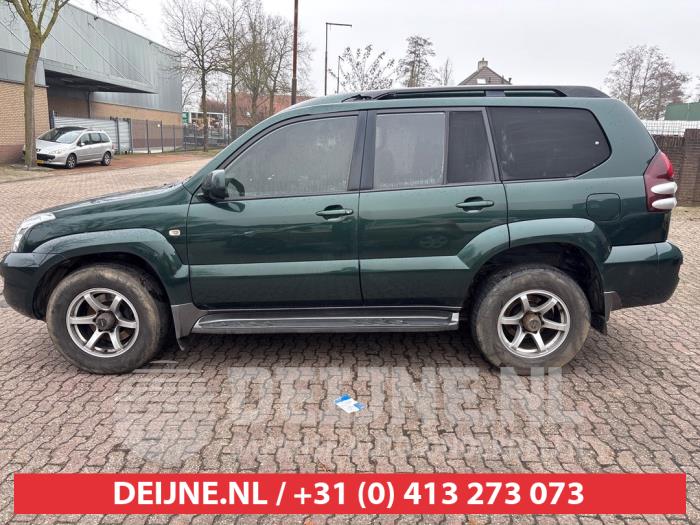 Toyota Land Cruiser 3.0 D-4D 16V Sloopvoertuig (2007, Groen)