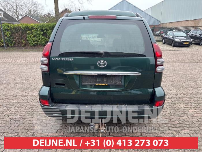 Toyota Land Cruiser 3.0 D-4D 16V Sloopvoertuig (2007, Groen)