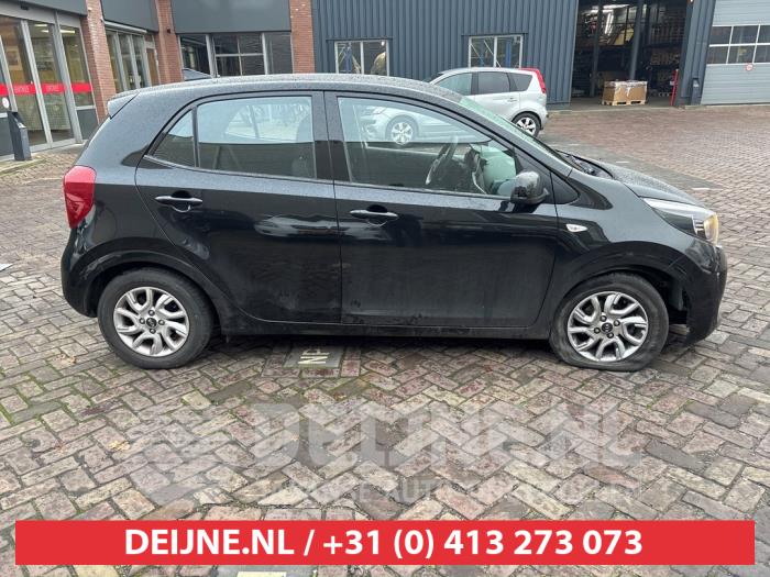 Kia Picanto 1.0 12V Sloopvoertuig (2019, Zwart)