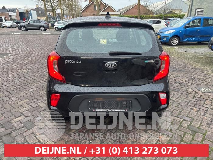 Kia Picanto 1.0 12V Sloopvoertuig (2019, Zwart)