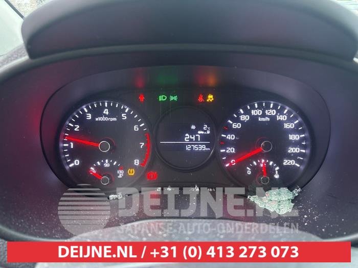 Kia Picanto 1.0 12V Sloopvoertuig (2019, Zwart)