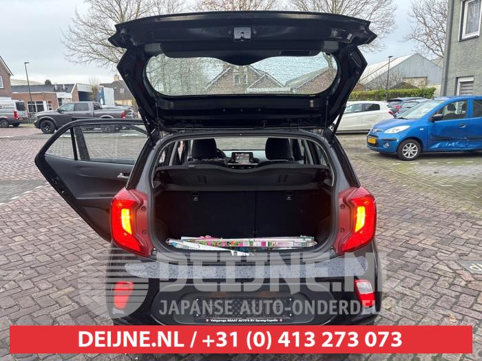 Kia Picanto 1.0 12V Sloopvoertuig (2019, Zwart)