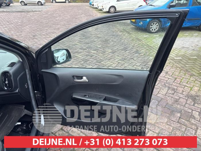 Kia Picanto 1.0 12V Sloopvoertuig (2019, Zwart)