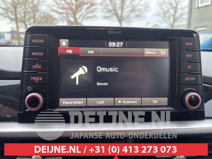 Kia Picanto 1.0 12V Sloopvoertuig (2019, Zwart)