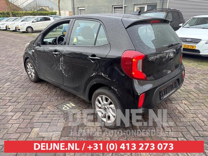 Kia Picanto 1.0 12V Sloopvoertuig (2019, Zwart)