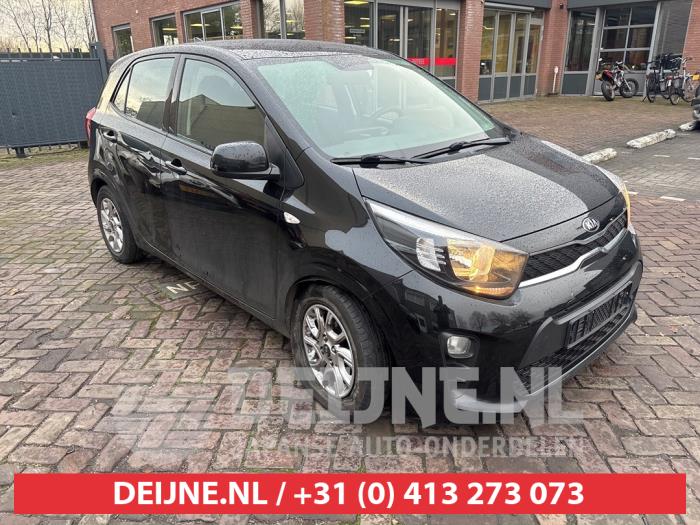 Kia Picanto 1.0 12V Sloopvoertuig (2019, Zwart)