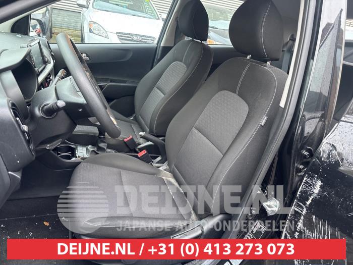 Kia Picanto 1.0 12V Sloopvoertuig (2019, Zwart)
