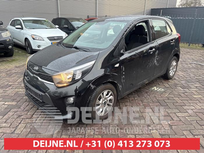 Kia Picanto 1.0 12V Sloopvoertuig (2019, Zwart)