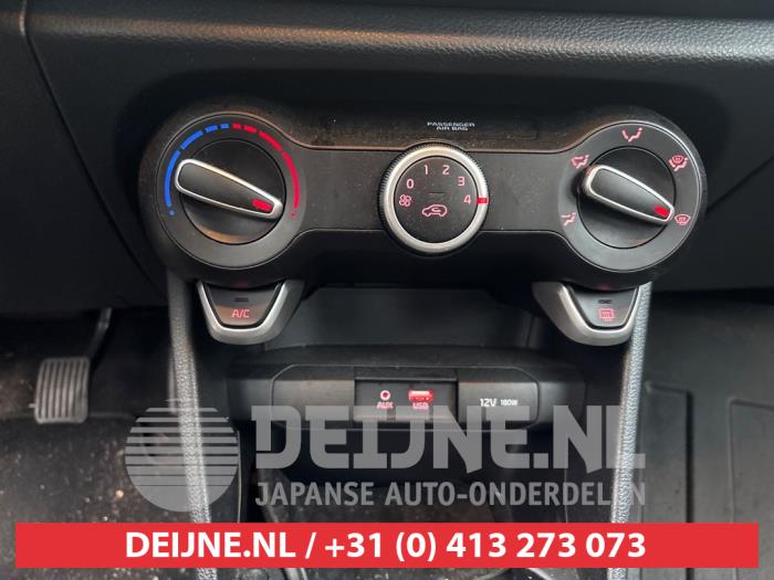 Kia Picanto 1.0 12V Sloopvoertuig (2019, Zwart)