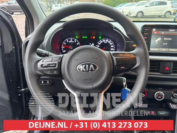 Kia Picanto 1.0 12V Sloopvoertuig (2019, Zwart)