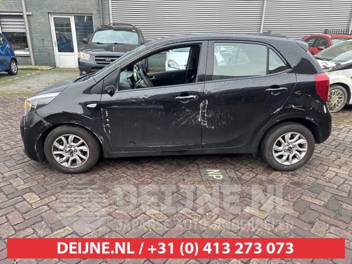 Kia Picanto 1.0 12V Sloopvoertuig (2019, Zwart)