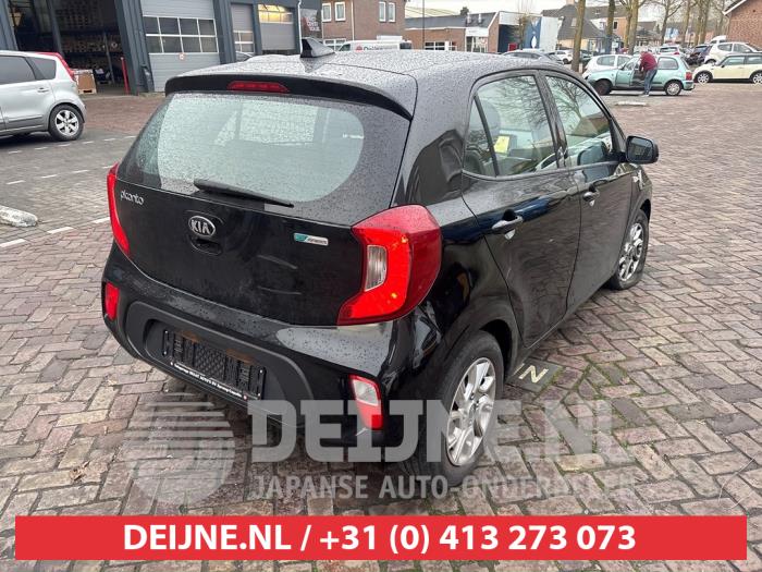 Kia Picanto 1.0 12V Sloopvoertuig (2019, Zwart)