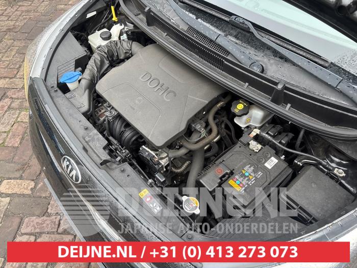 Kia Picanto 1.0 12V Sloopvoertuig (2019, Zwart)