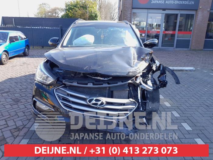 Hyundai Santa Fe III 2.2 CRDi R 16V 4x4 Sloopvoertuig (2016, Zwart)