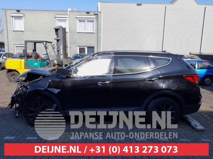 Hyundai Santa Fe III 2.2 CRDi R 16V 4x4 Sloopvoertuig (2016, Zwart)