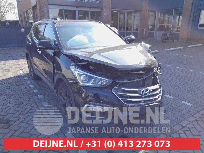 Hyundai Santa Fe III 2.2 CRDi R 16V 4x4 Sloopvoertuig (2016, Zwart)