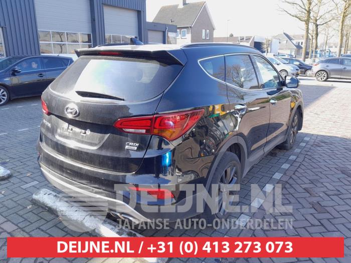 Hyundai Santa Fe III 2.2 CRDi R 16V 4x4 Sloopvoertuig (2016, Zwart)