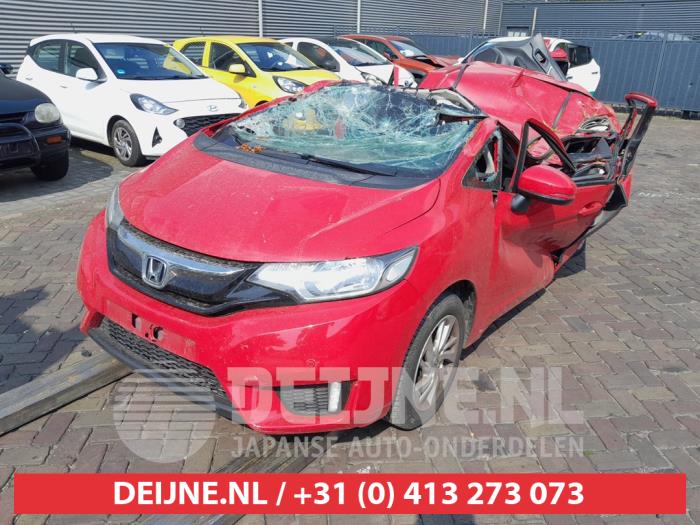 Honda Jazz 1.3 -i-VTEC 16V Sloopvoertuig (2017, Rood)