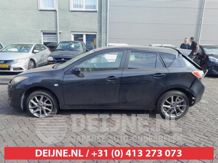 Mazda 3 Sport 1.6i MZR 16V Sloopvoertuig (2011, Zwart)