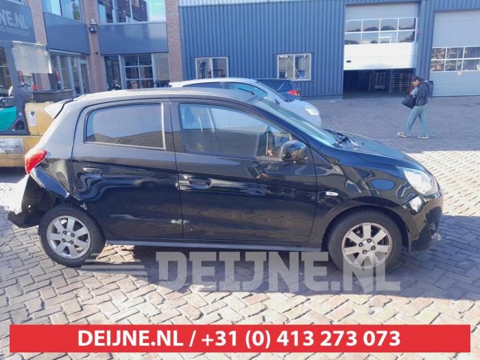 Mitsubishi Space Star 1.0 12V Sloopvoertuig (2013, Zwart)