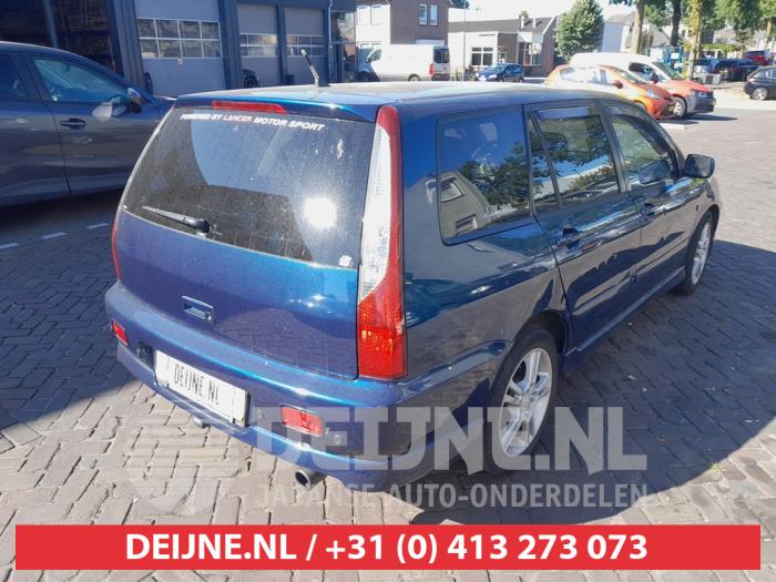 Mitsubishi Lancer Wagon 2.0 16V Schadevoertuig (2007, Blauw)