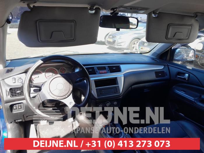 Mitsubishi Lancer Wagon 2.0 16V Schadevoertuig (2007, Blauw)