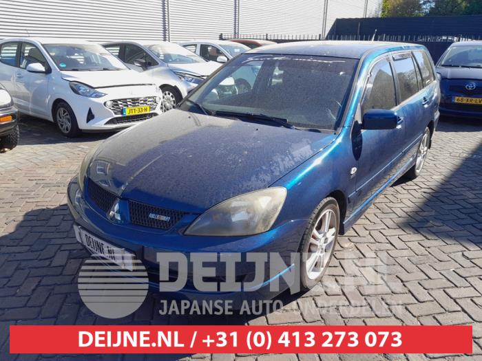 Mitsubishi Lancer Wagon 2.0 16V Schadevoertuig (2007, Blauw)