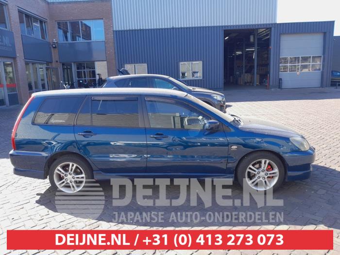 Mitsubishi Lancer Wagon 2.0 16V Schadevoertuig (2007, Blauw)