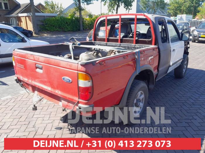 Ford Ranger 2.5TD 12V 4x4 Sloopvoertuig (2002, Rood)