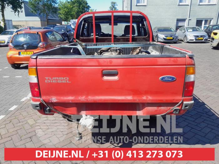 Ford Ranger 2.5TD 12V 4x4 Sloopvoertuig (2002, Rood)