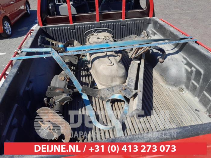 Ford Ranger 2.5TD 12V 4x4 Sloopvoertuig (2002, Rood)