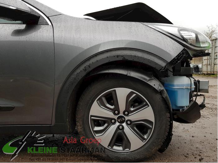 Kia Niro I 1.6 GDI Hybrid Sloopvoertuig (2017, Grijs)