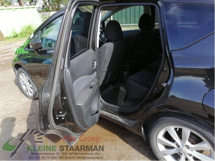 Nissan Note 1.2 DIG-S 98 Sloopvoertuig (2015, Zwart)