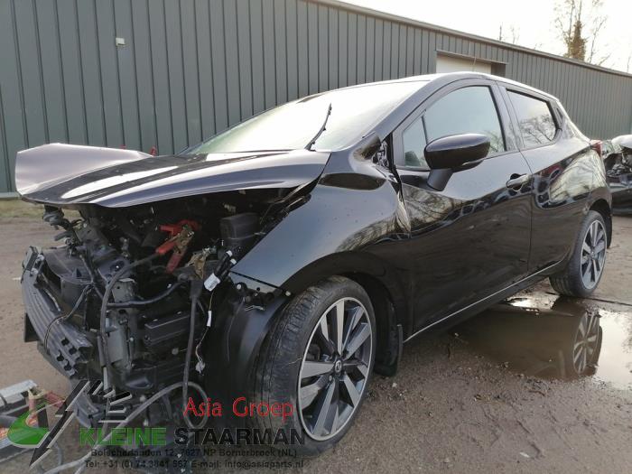 Nissan Micra 0.9 IG-T 12V Sloopvoertuig (2017, Zwart)
