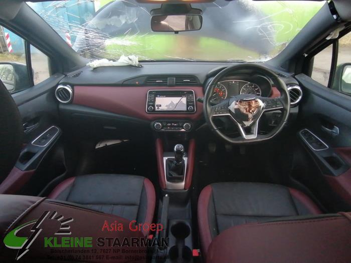 Nissan Micra 0.9 IG-T 12V Sloopvoertuig (2017, Zwart)